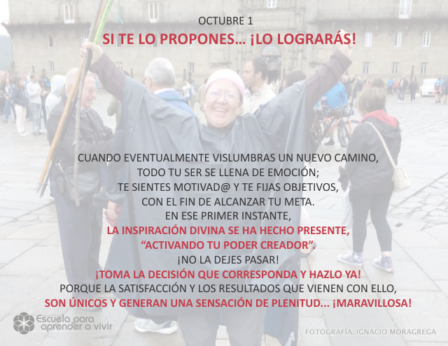 Si te lo propones... ¡lo lograrás!